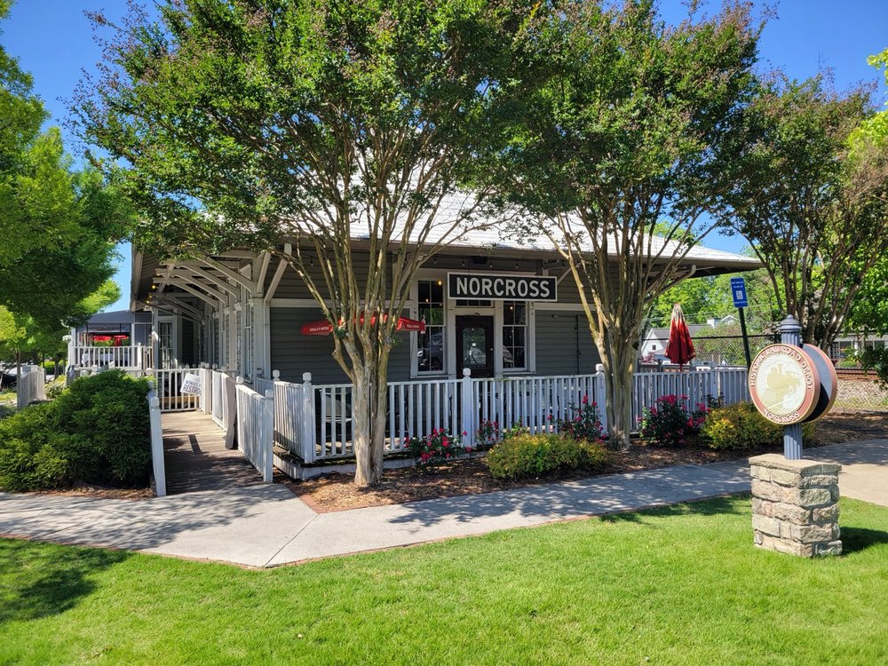 The historic Norcross Depot