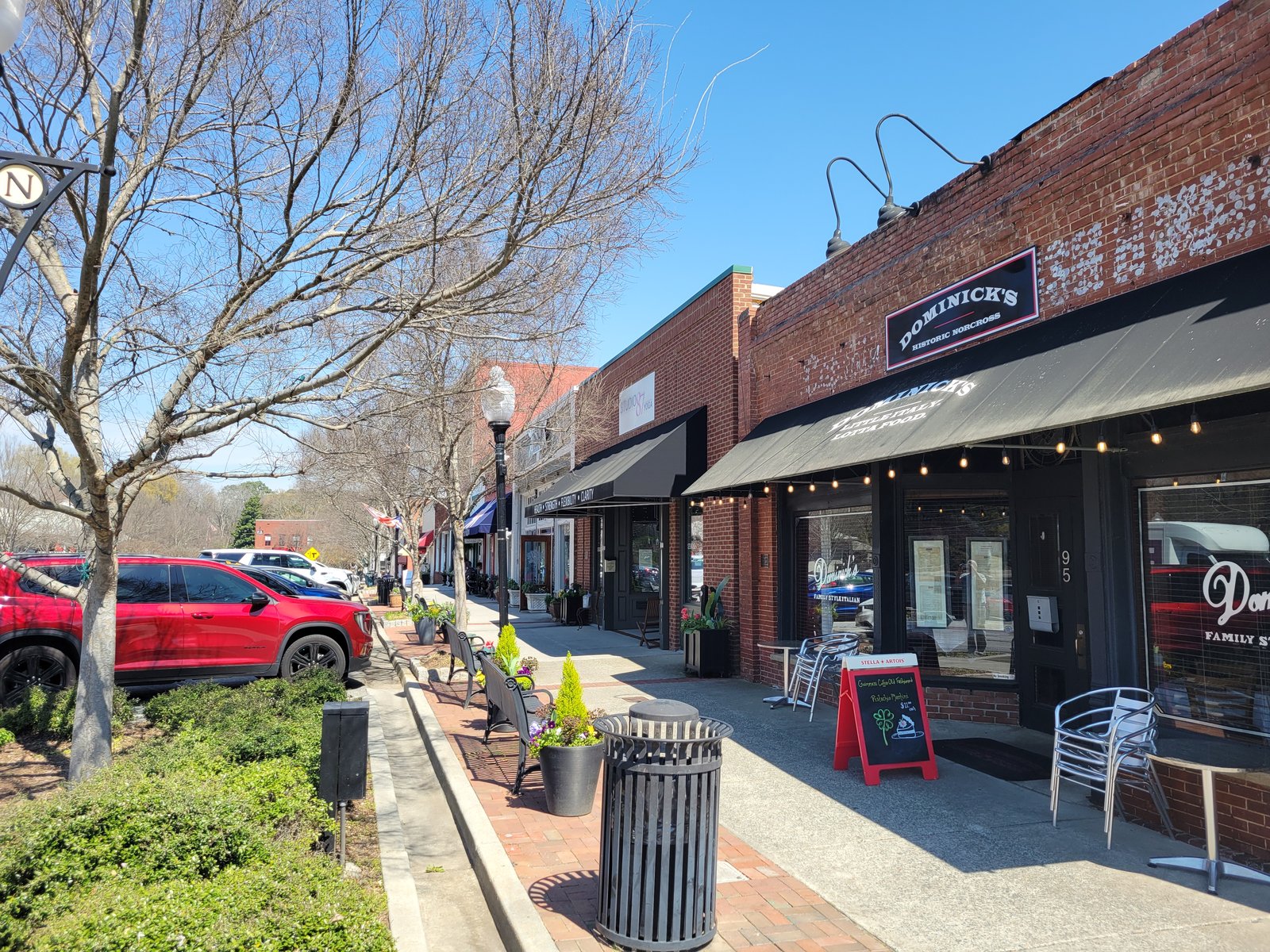 South Peachtree Street in downtown Norcross